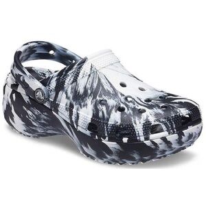 Women's Blue (Wmns) Classic Platform Marbled Clog